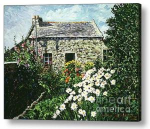 Cottage of Stone a print sold to an Art Collector from Comox B C